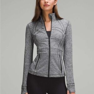 Lululemon Athletica Heathered Black Define Jacket